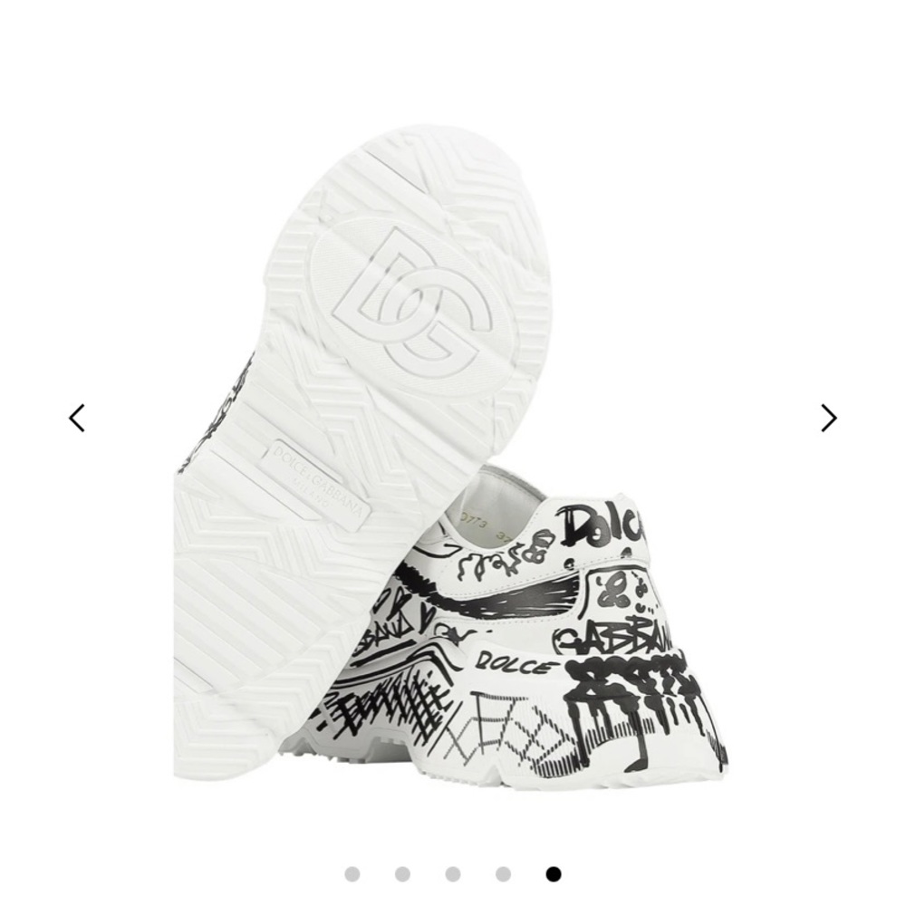 Dolce Gabbana Graffiti Sneaker